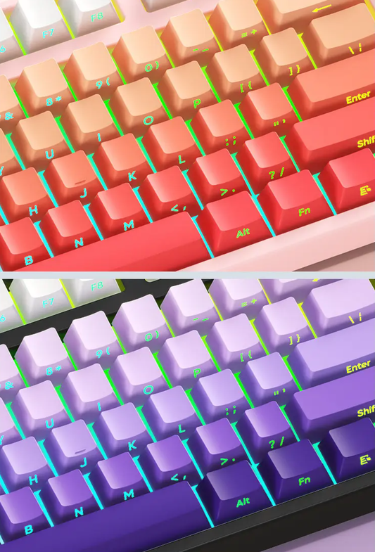 Upgrade Your Keyboard with Gradient Keycaps: A 2025 Guide
